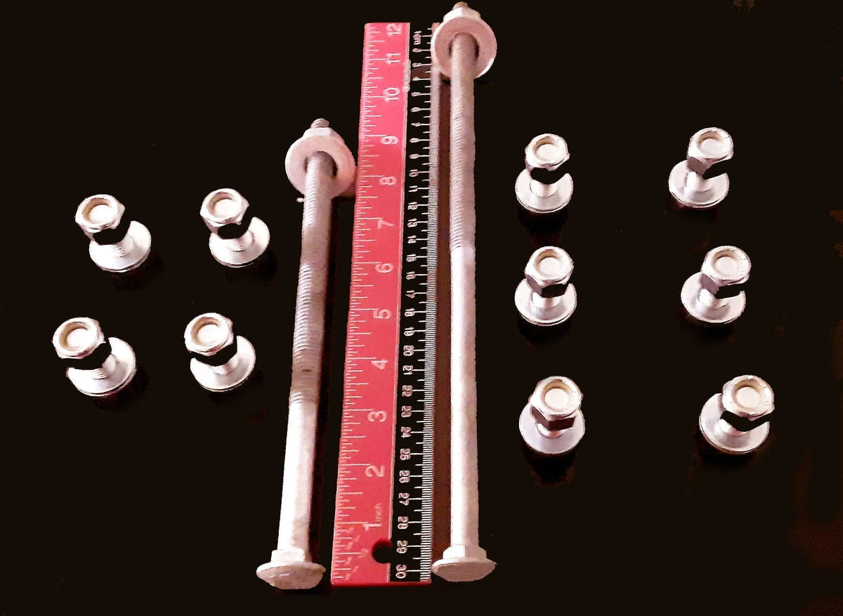 BOLT KITS A NECESSITY FOR MOUNTING YOUR TRUSSES TO TREATED POSTS