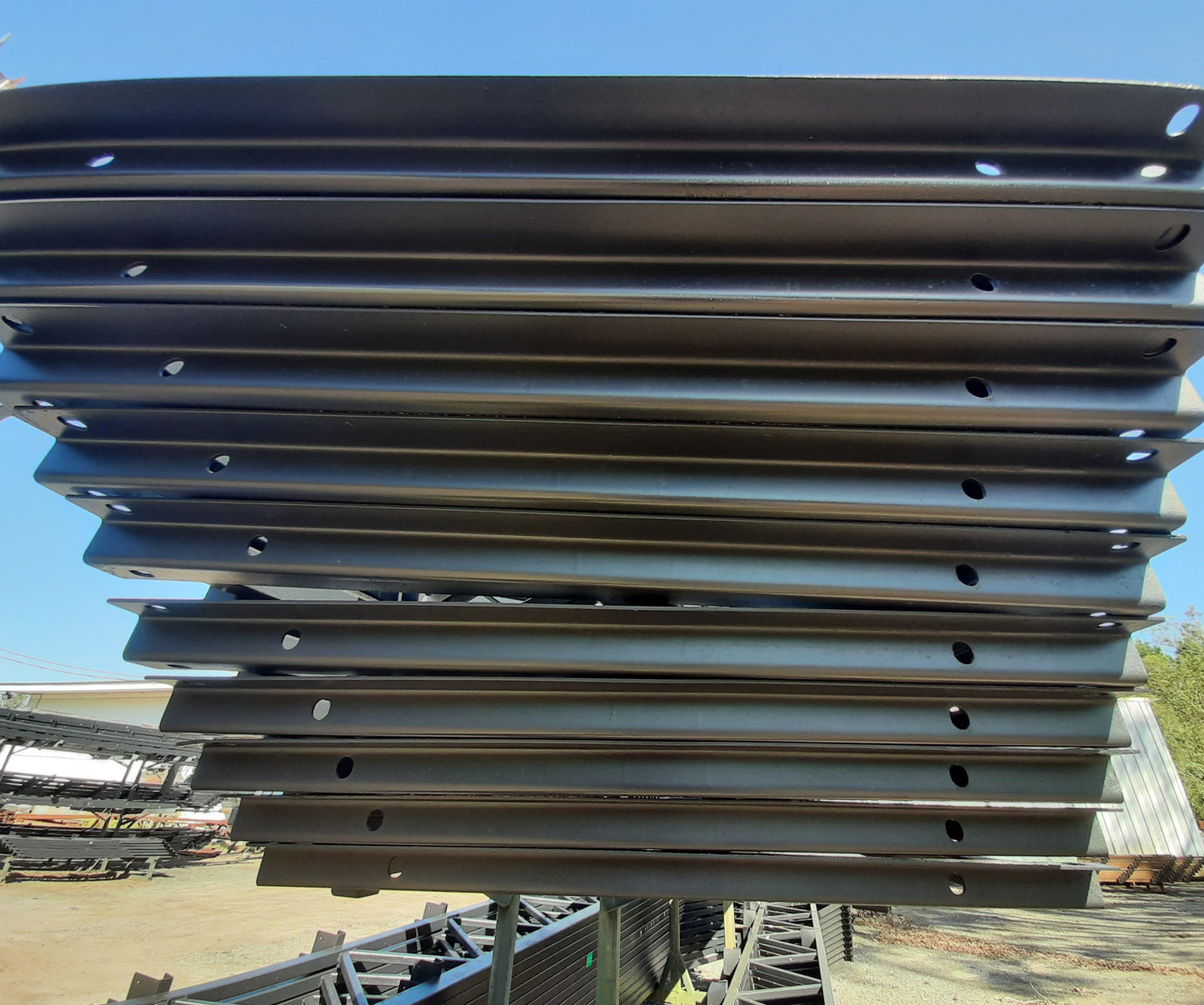 2" X 2" SQUARE TUBE STEEL ROOF TRUSSES FOR POLE BARNS