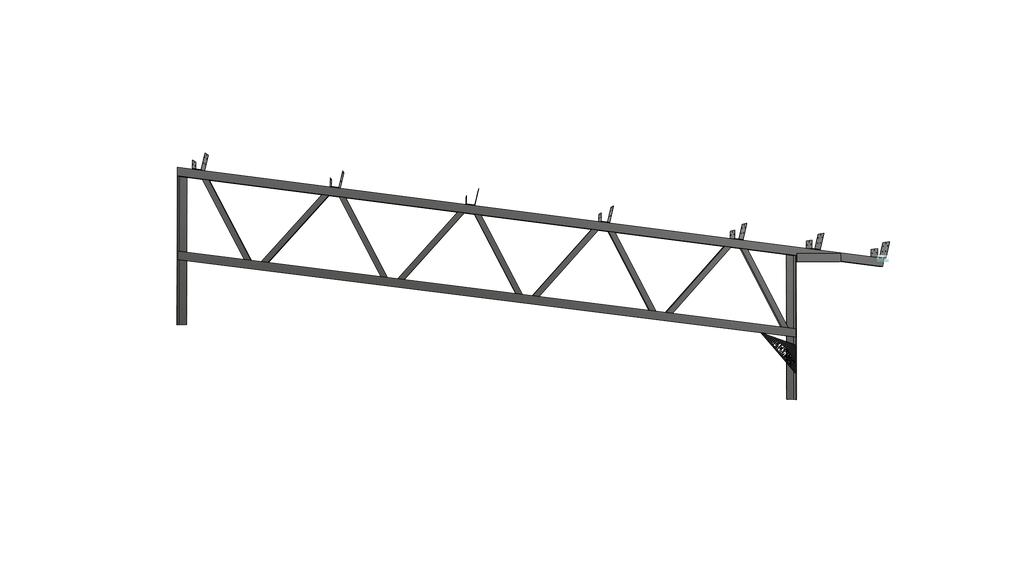 Lean to Angle Iron Truss