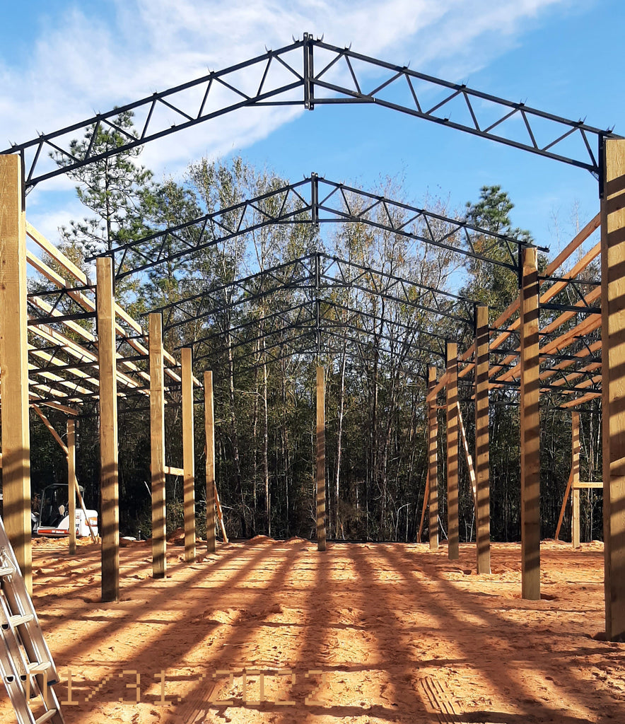 STEEL TRUSSES - ANGLE, SQUARE TUBE, LEAN-TO, GABLE AND SNOOT TRUSSES! Blackwater Truss Systems
