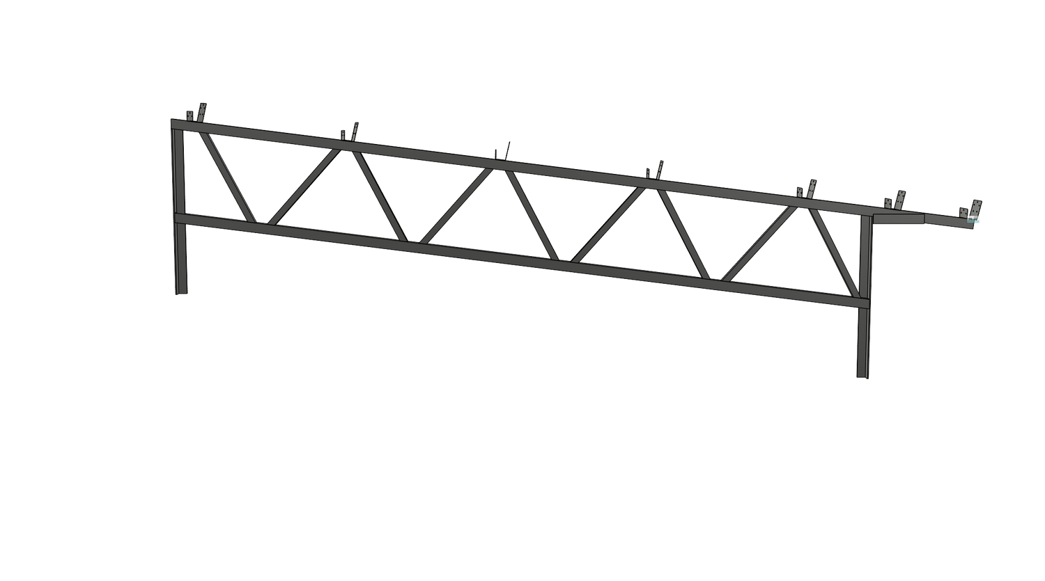 Steel Lean To Truss