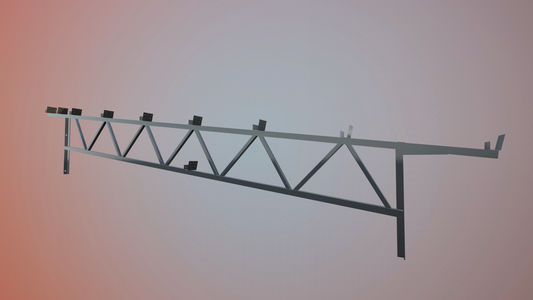 10' Monoslope Truss
