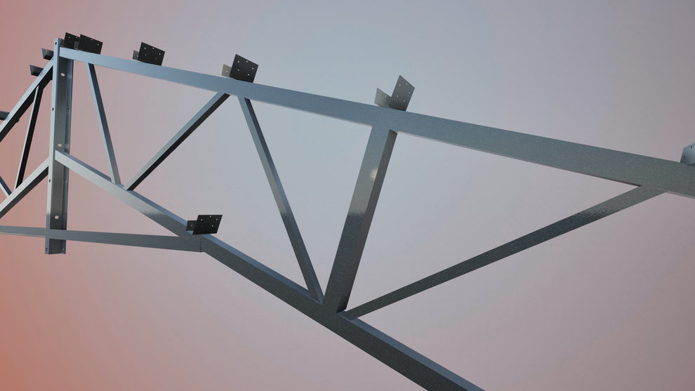 60’ Gable Truss – Blackwater Truss Systems