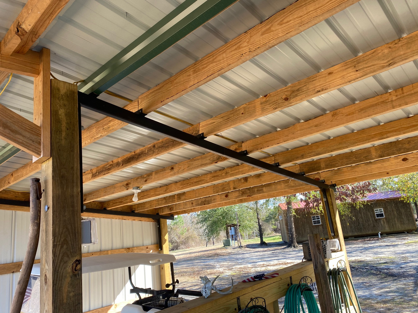 STEEL TRUSS - SINGLE CHORD LEAN TO MIGHTY MITE TRUSS 