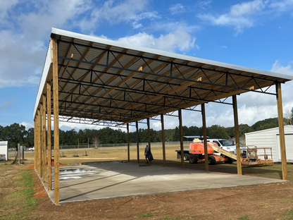 Steel Trusses - 1.5 inch X 1.5 inch Square Tube Steel Lean-To Trusses