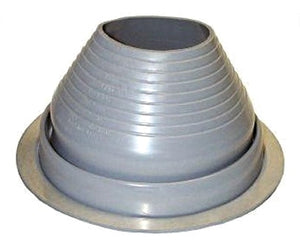 PIPE BOOT - #6 ROUND BASE GREY MASTER FLASHING - 5" - 9" Blackwater Truss Systems