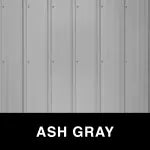 METAL SIDING AND ROOFING - GRAY / GREY ROLLED METAL PANELS