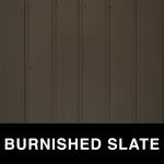 METAL SIDING AND ROOFING - GRAY - BURNISHED SLATE ROLLED METAL PANELS