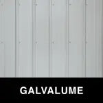 METAL SIDING AND ROOFING - GALVALUME / SILVER ROLLED METAL PANELS